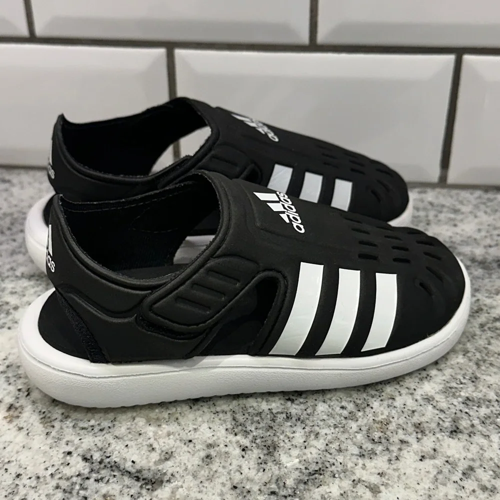 Adidas Kids 11K Altaventure Sport Sandals Black GW0384 Water Shoes Activewear